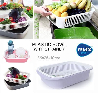 Strainer With Bowl (Max)