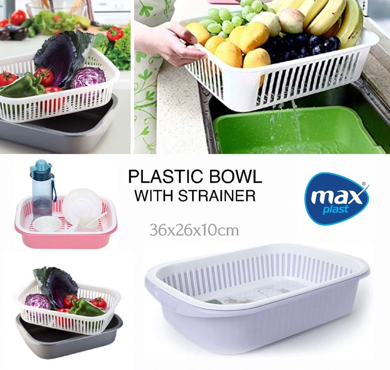 Strainer With Bowl (Max)