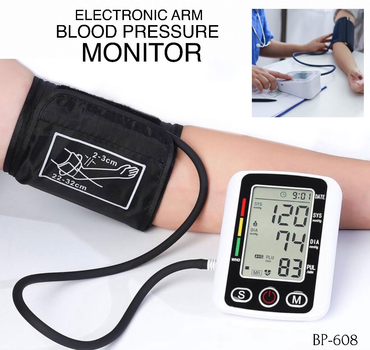 Blood Pressure Monitor (BP-608)