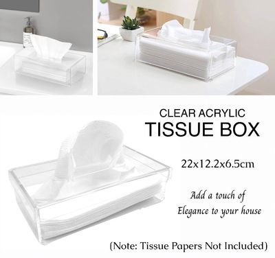 Acrylic Tissue Box (AY01)