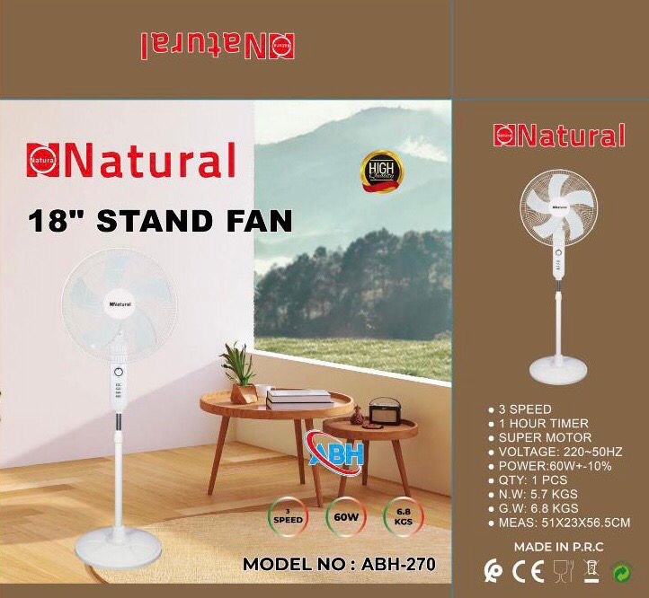 18” Stand Fan (ABH-270)