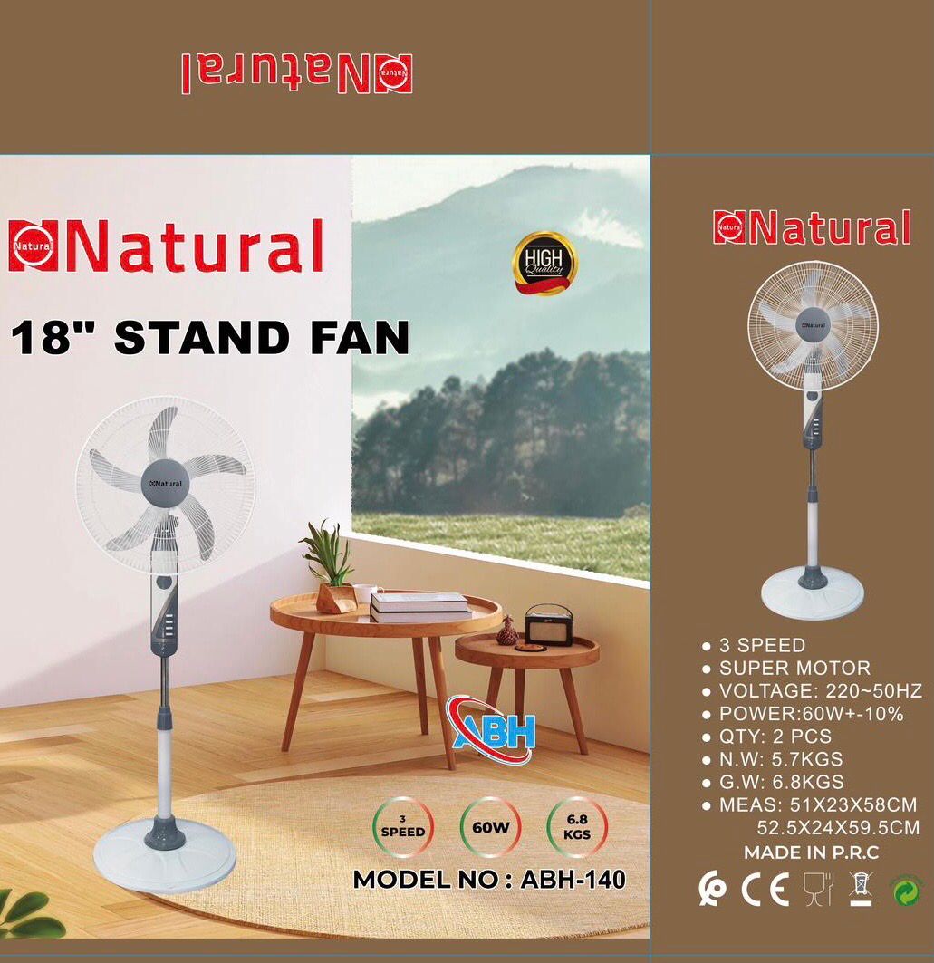 18” Stand Fan (ABH-140)
