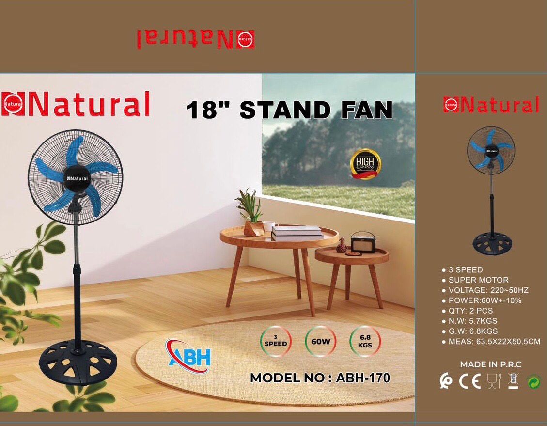 18” Stand Fan (ABH-170)