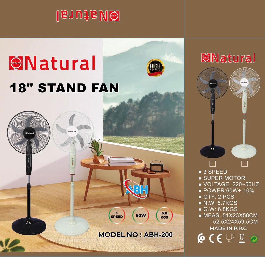 18” Stand Fan (ABH-200)