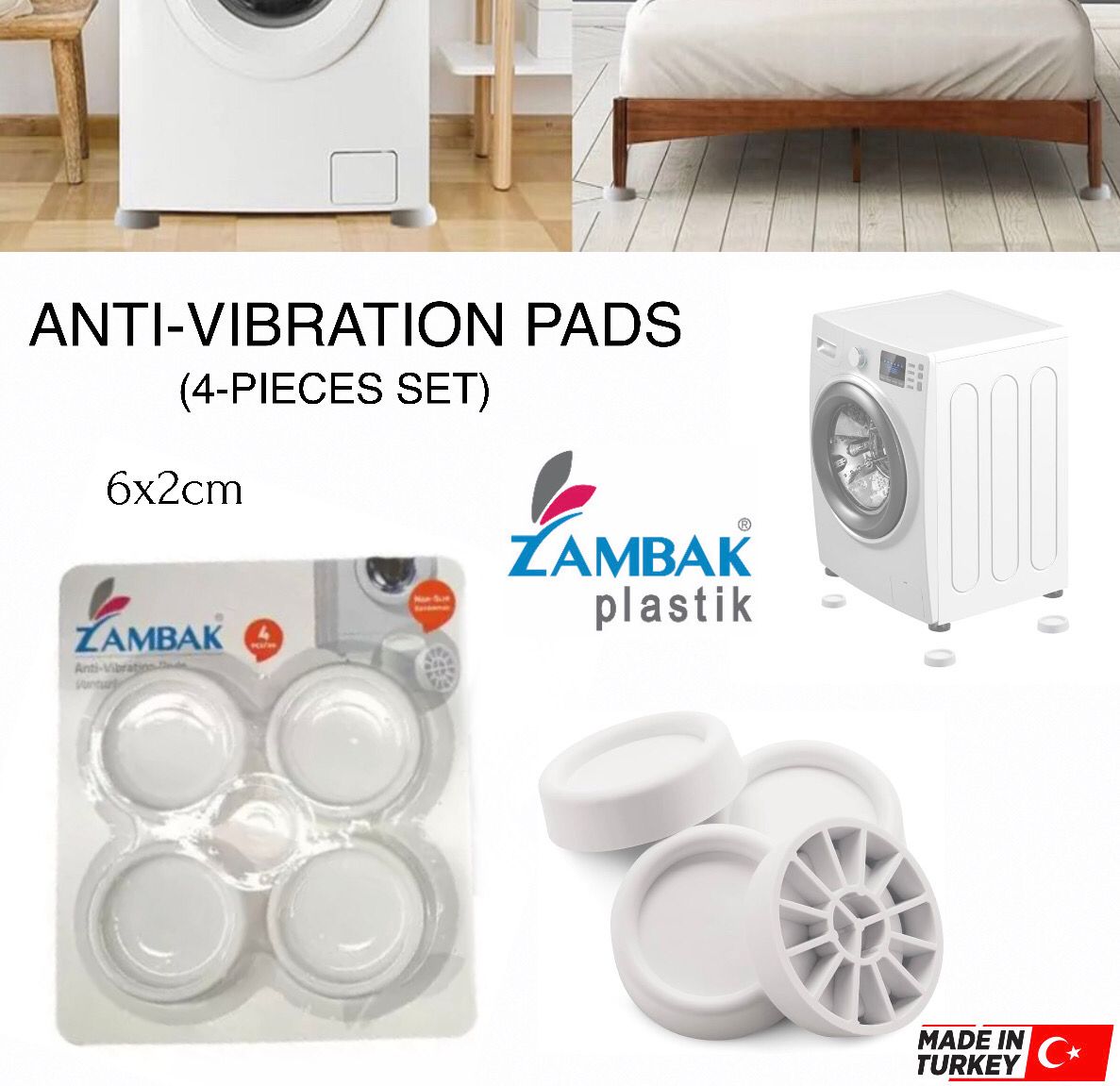 Anti-Vibrating Pads (Zambak)