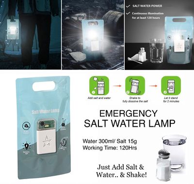 Salt Water Lamp