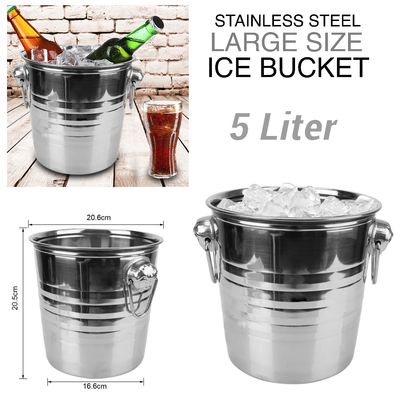 5L Stainless Ice Bucket