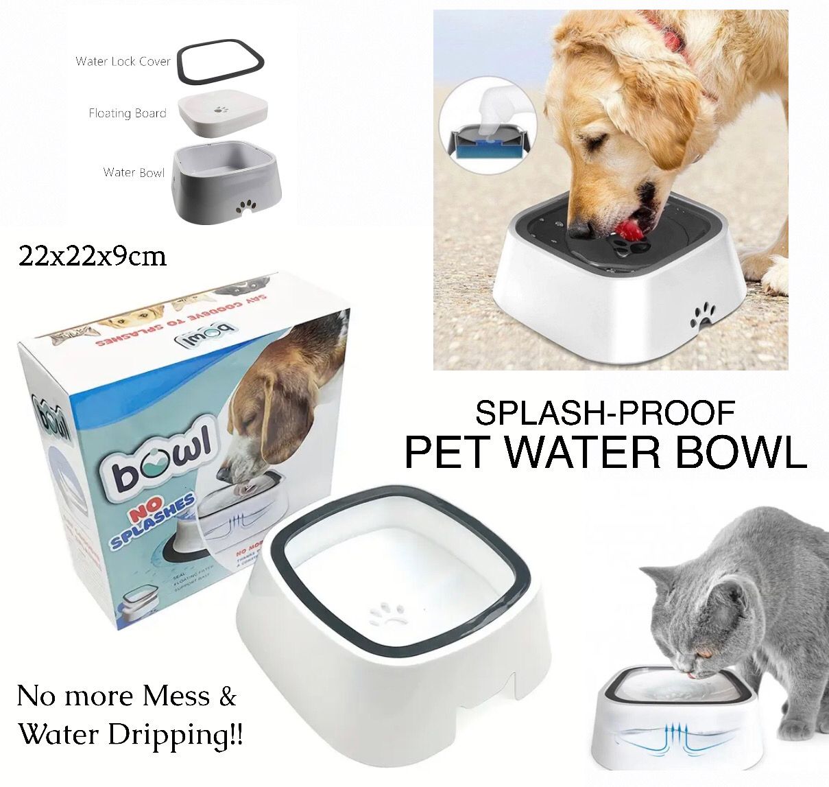Pet Water Bowl