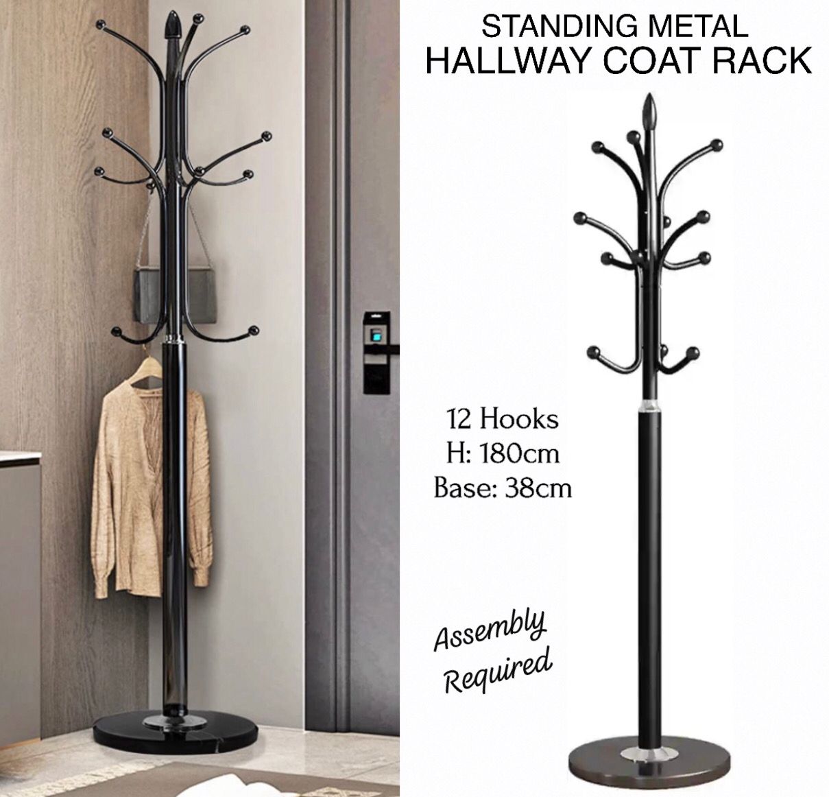 Hallway Coat Rack