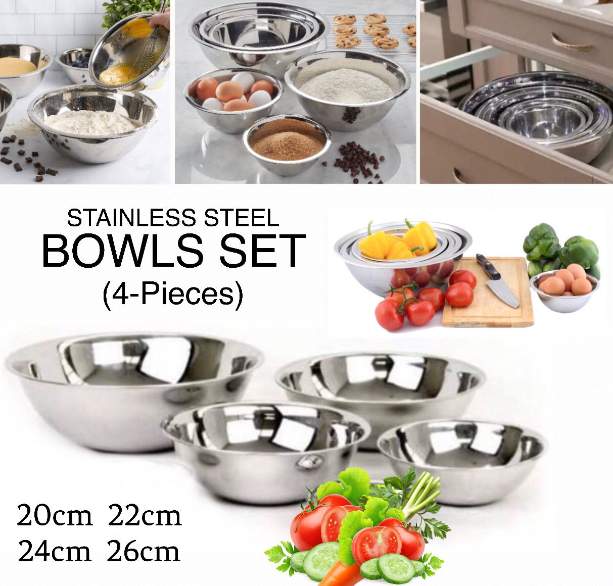 Bowls Set (4-Pcs)
