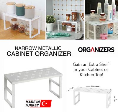 Narrow Cabinet Shelf