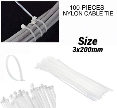 100pc Cable Tie (164-8)
