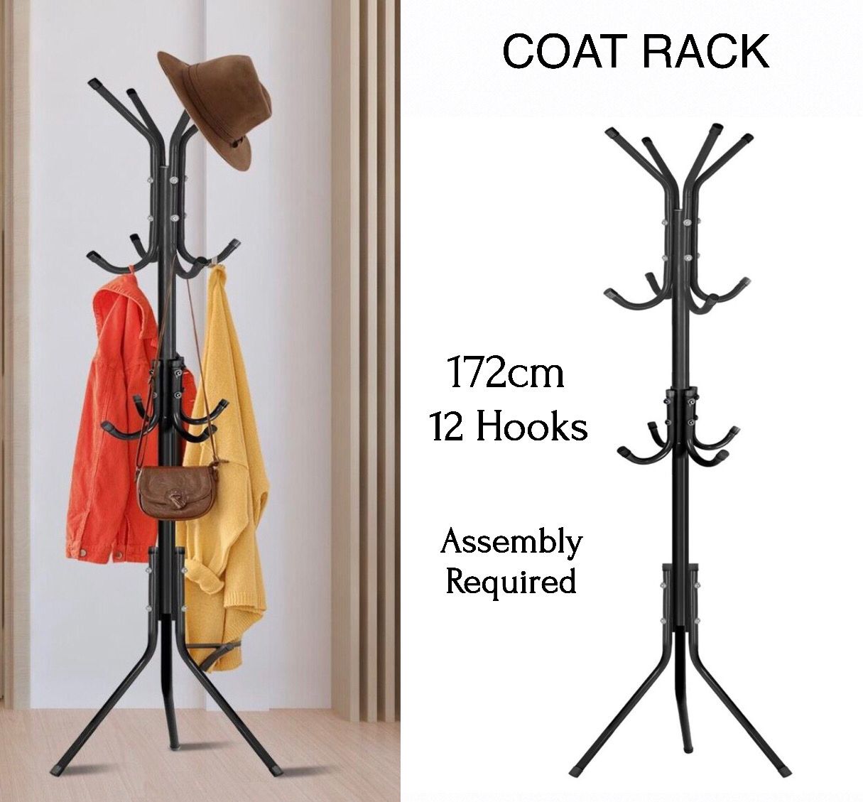 Hallway Coat Rack