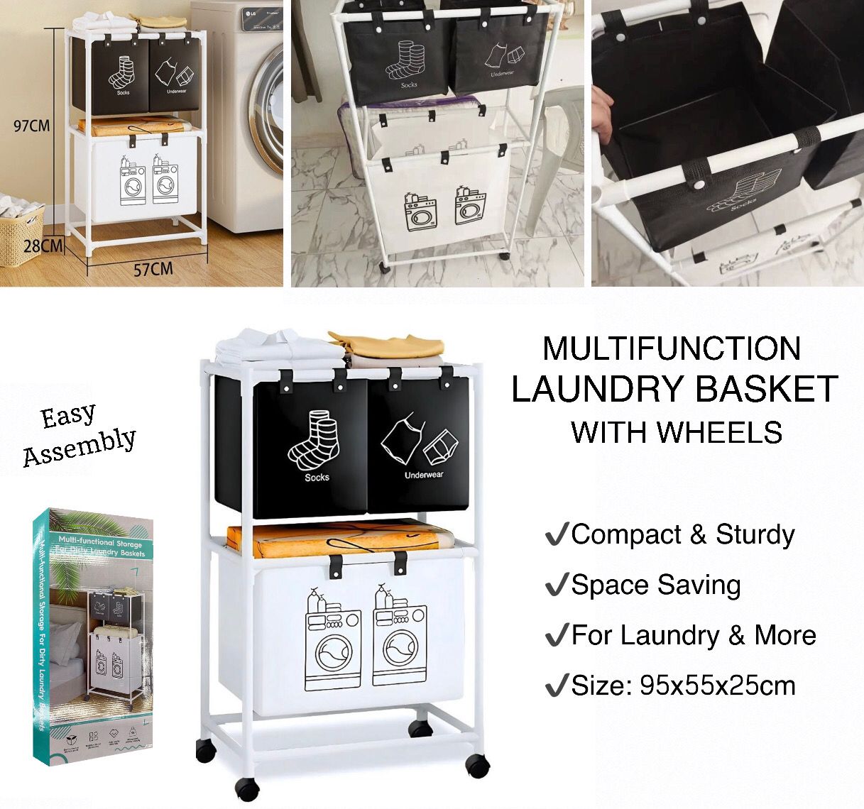 Laundry Basket (73052)