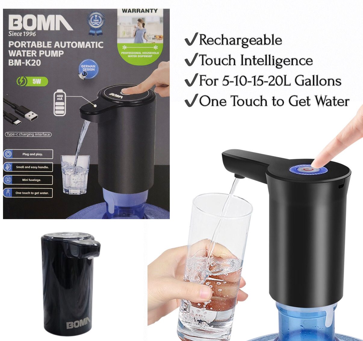 Touch Water Pump