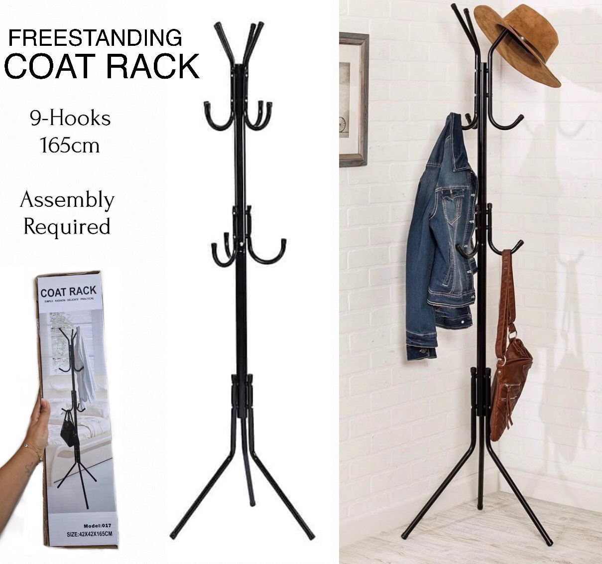 Hallway Coat Rack