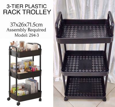 3-Tier Rack Trolley (294-3)