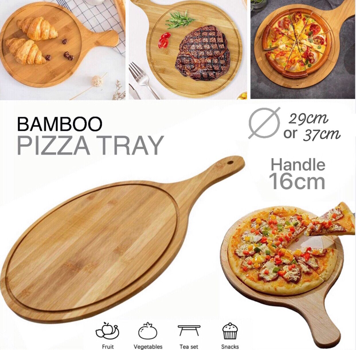 Bamboo Pizza Tray