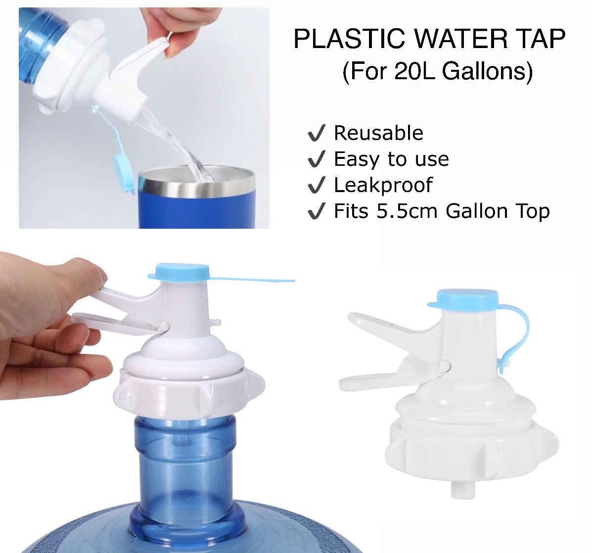 Plastic Water Tap for Big Gallon