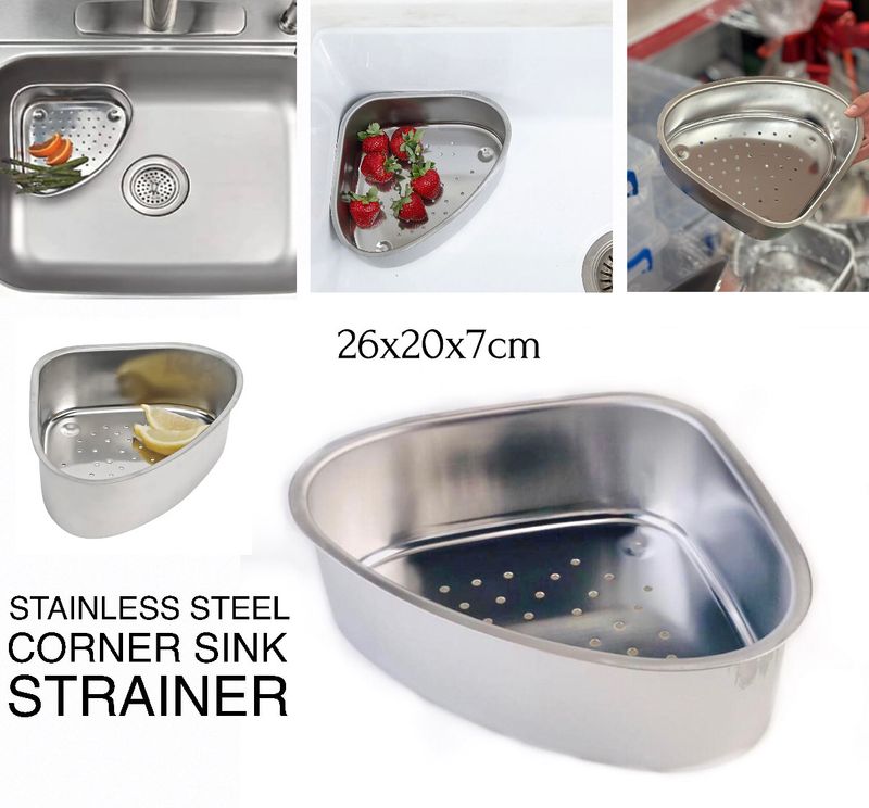 Corner Sink Strainer