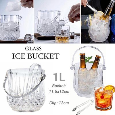 Glass Ice Bucket