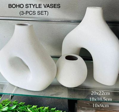 Boho Style Vases