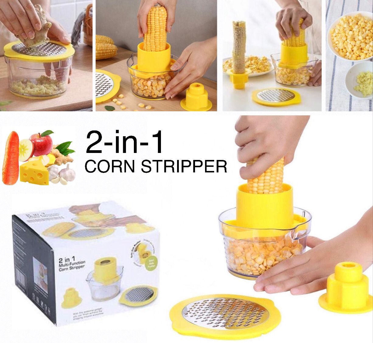 2-in-1 Corn Stripper