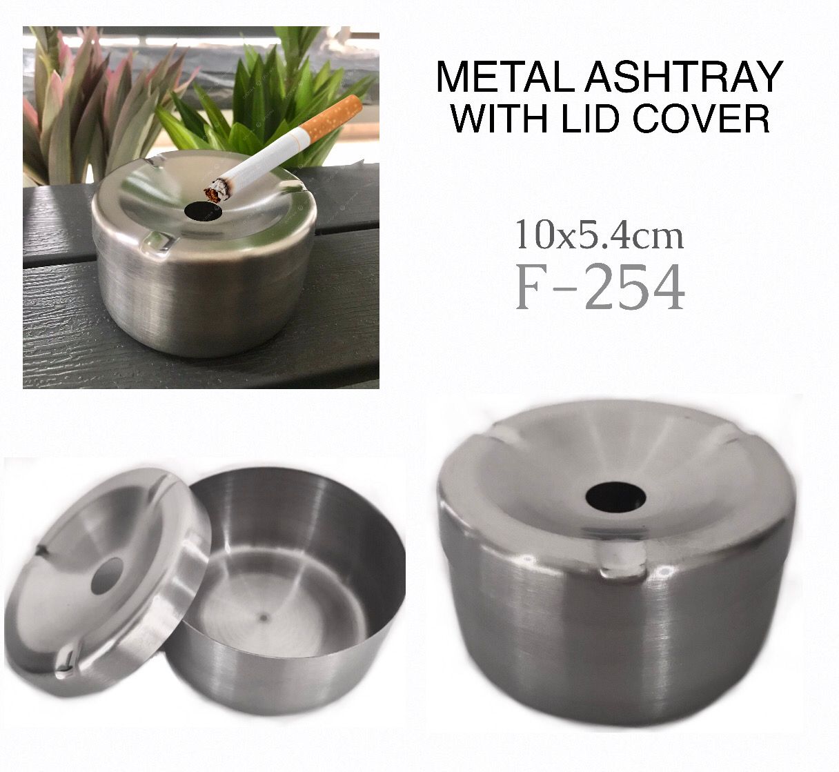 Ashtray With Cover
