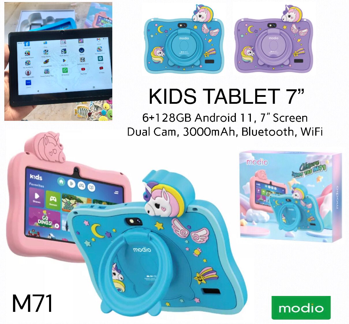 7” Kids Tablet (M71)