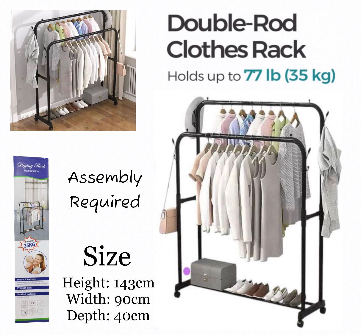 Double Rod Hanger