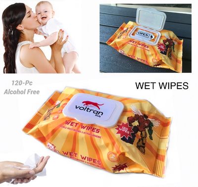 Wet Wipes (120-pc)