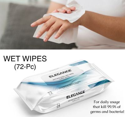 Wet Wipes (72 Wipes)