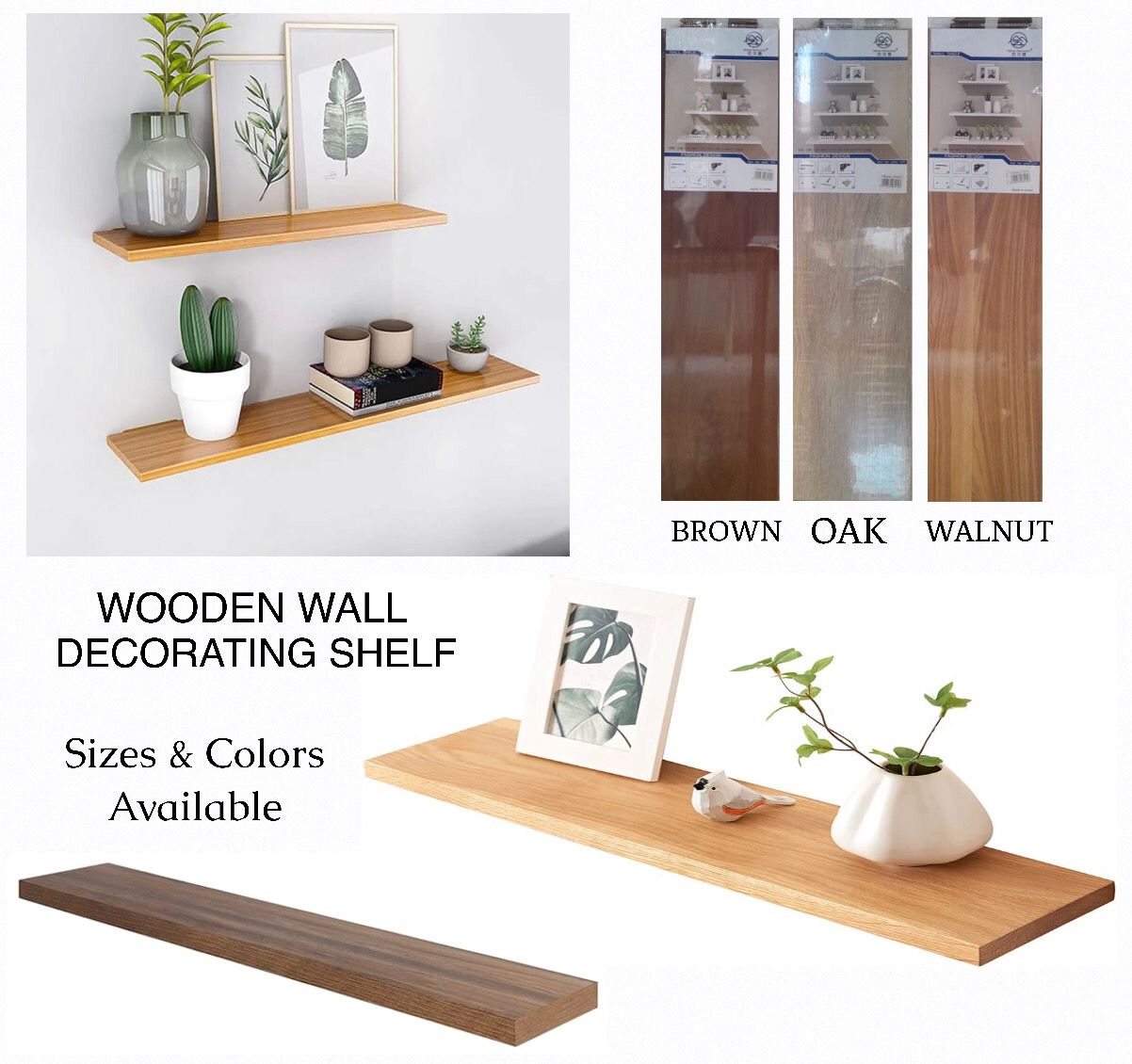 Wooden Wall Shelf