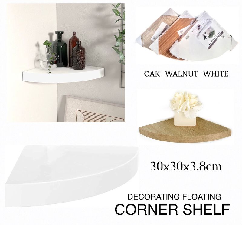 Floating Corner Shelf (486-4)