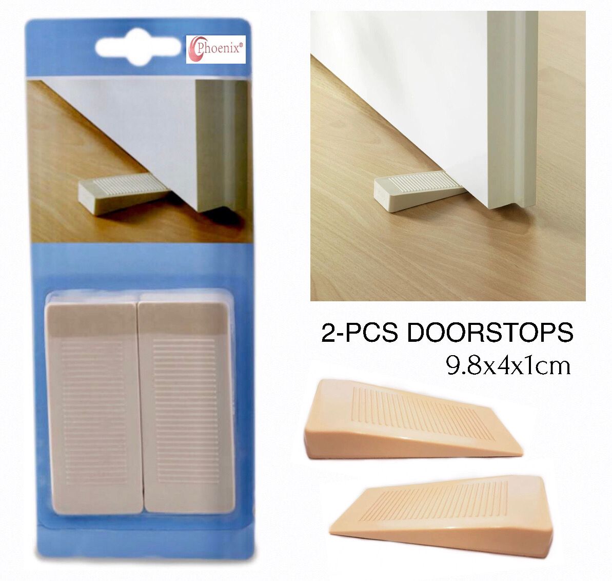2-Pcs Doorstops
