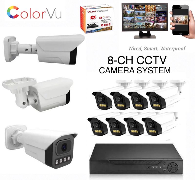 8-CH CCTV Cam