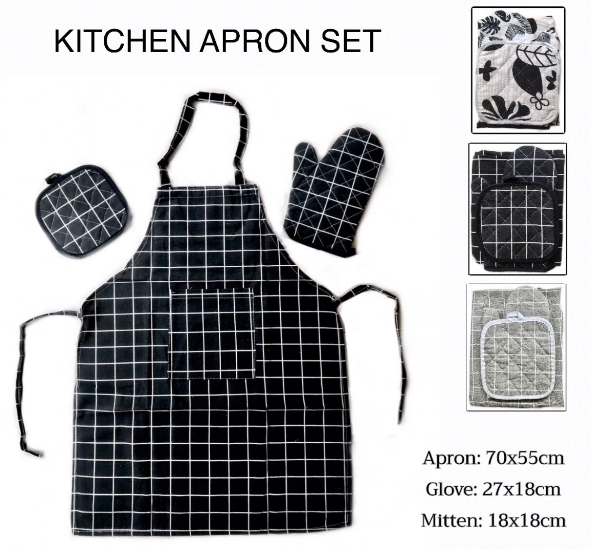 Kitchen Apron Set