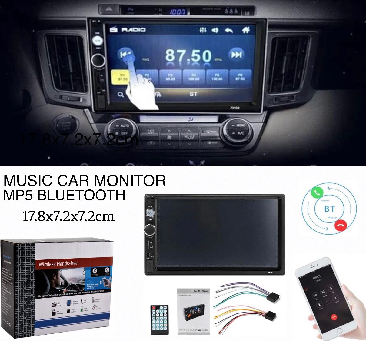 Car MP5 Monitor
