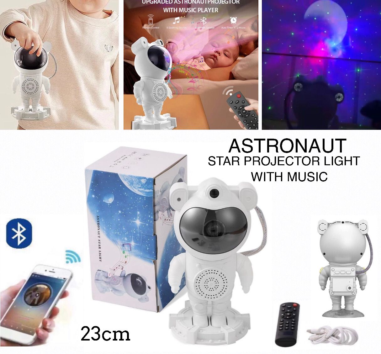 Astronaut Light Speaker