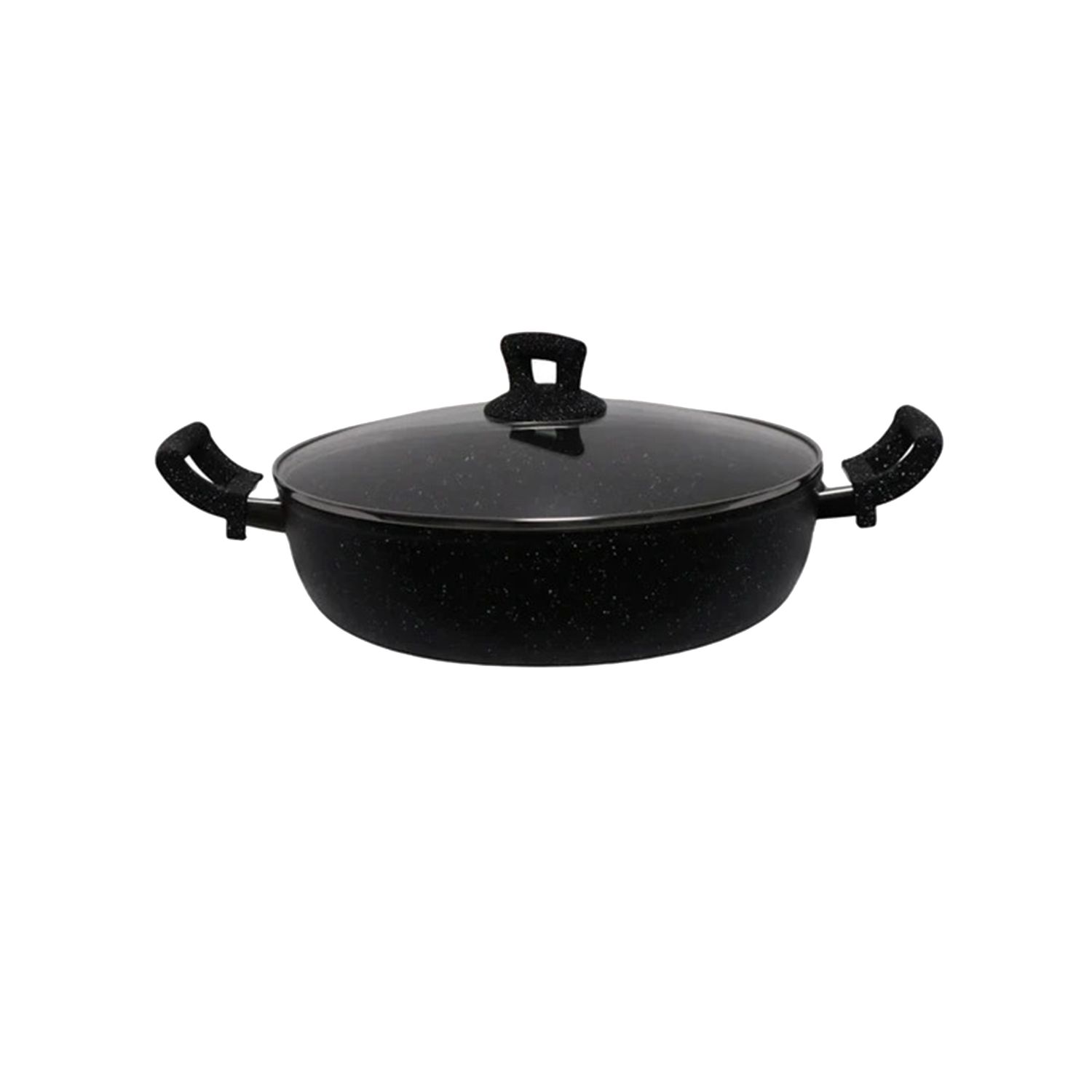 Phoenix Black Marble Forged Wok Pot