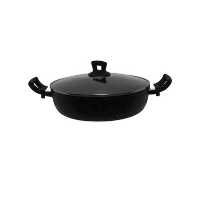 Phoenix Black Marble Forged Wok Pot