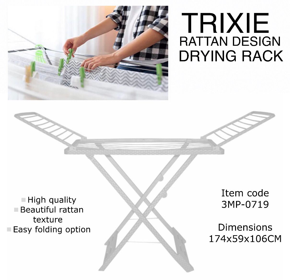 Trixie Laundry Rack