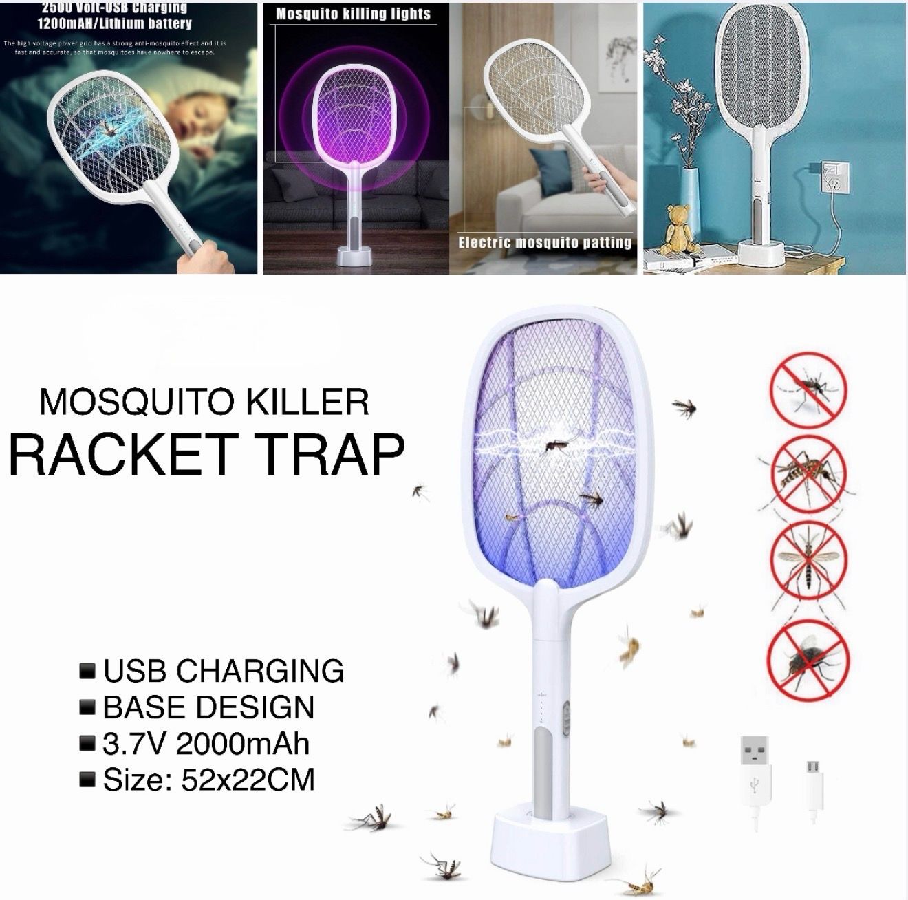 Mosquito Killer Racket