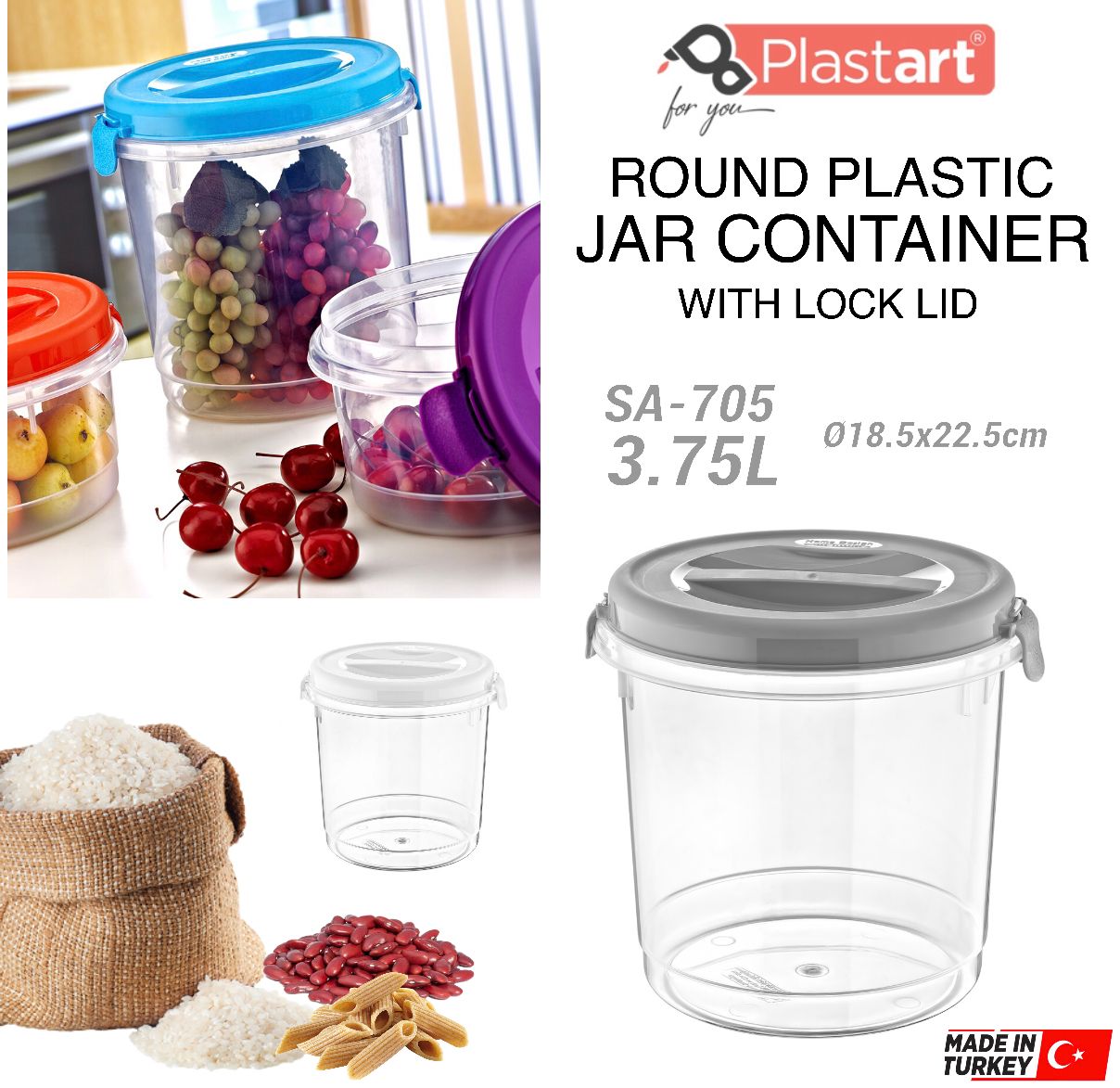 Round Jar (SA705)