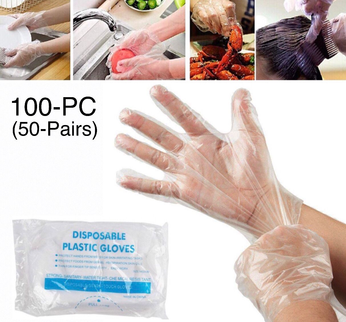Disposable Plastic Gloves
