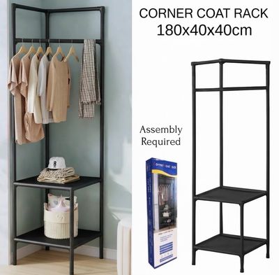 Black Corner Rack (TM3-303)