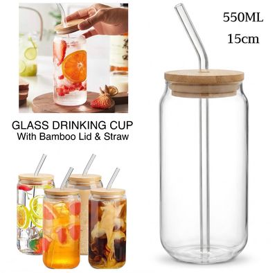 Round Glass Cup (550ml)