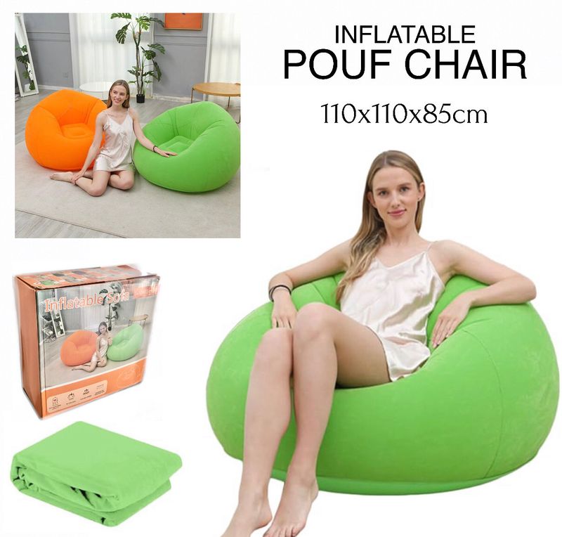 Inflatable Pouf (Black)