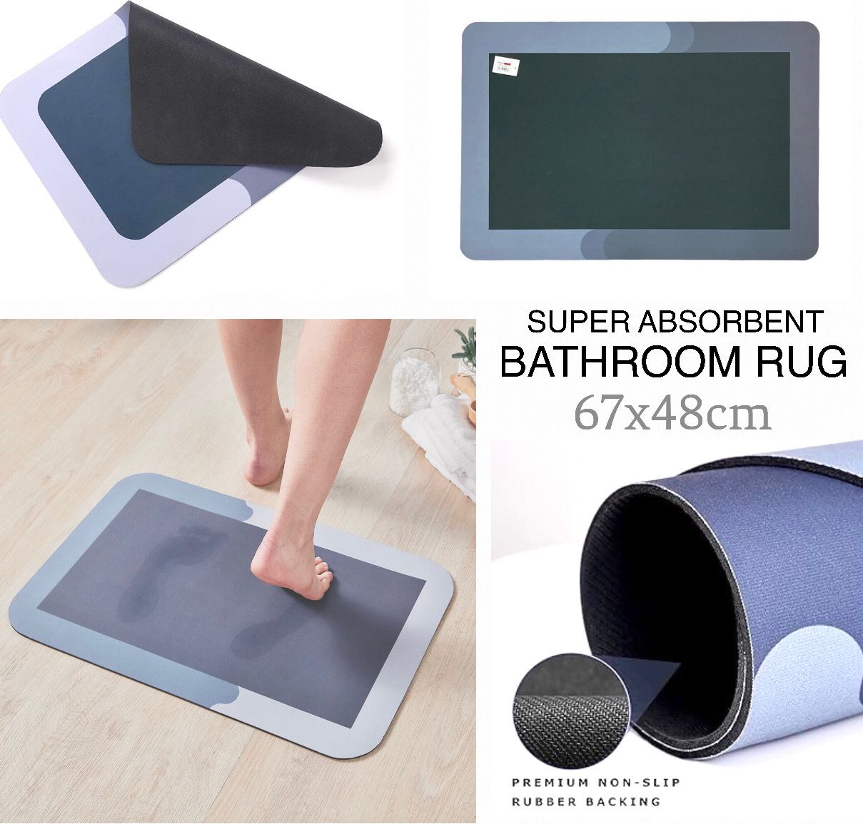 Bathroom Rug (68x48cm)