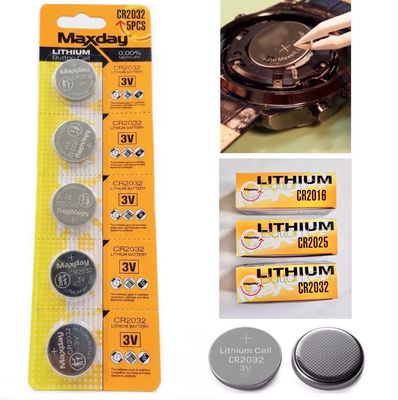 5-Pcs Button Batteries
